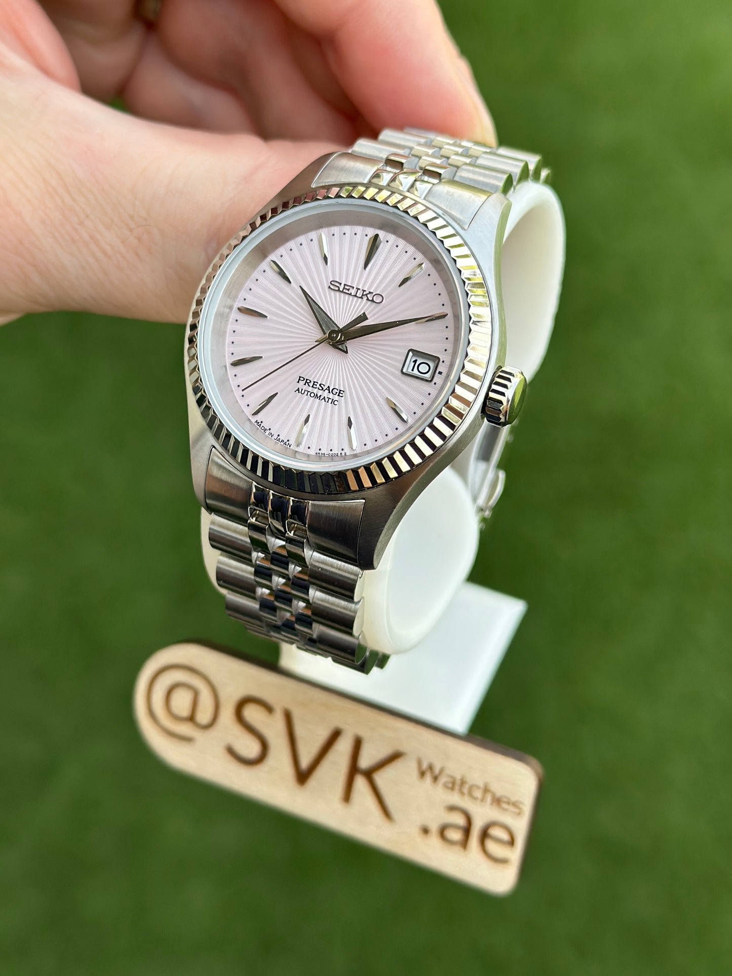 SRP839 Presage DateJust Pink 38mm