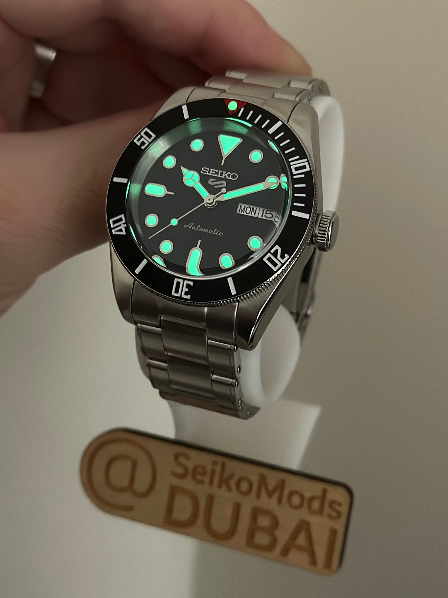 SVK Arabic Datejust 39mm - Green Dial