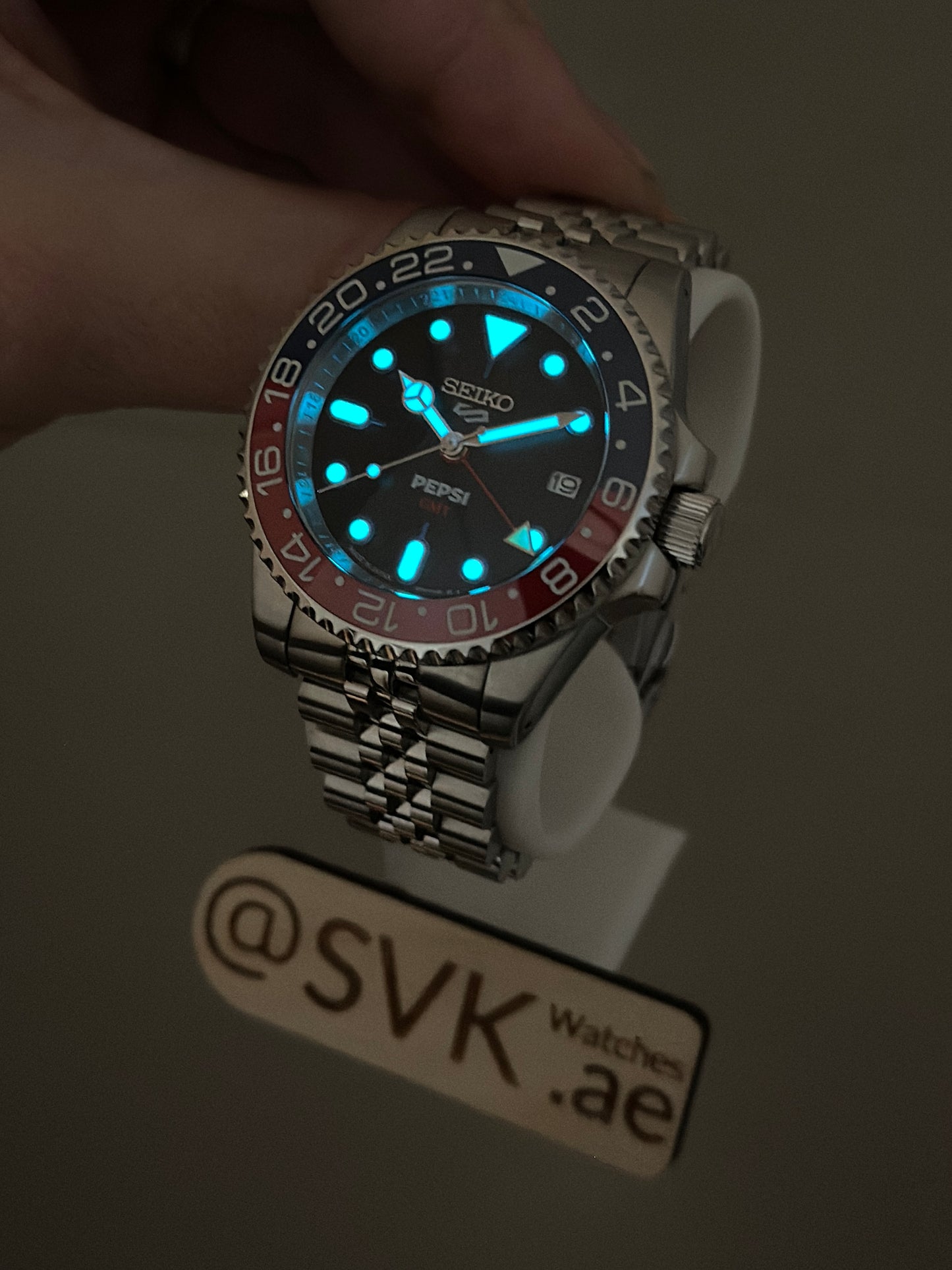 Seiko SSK047 PEPSI GMT Master