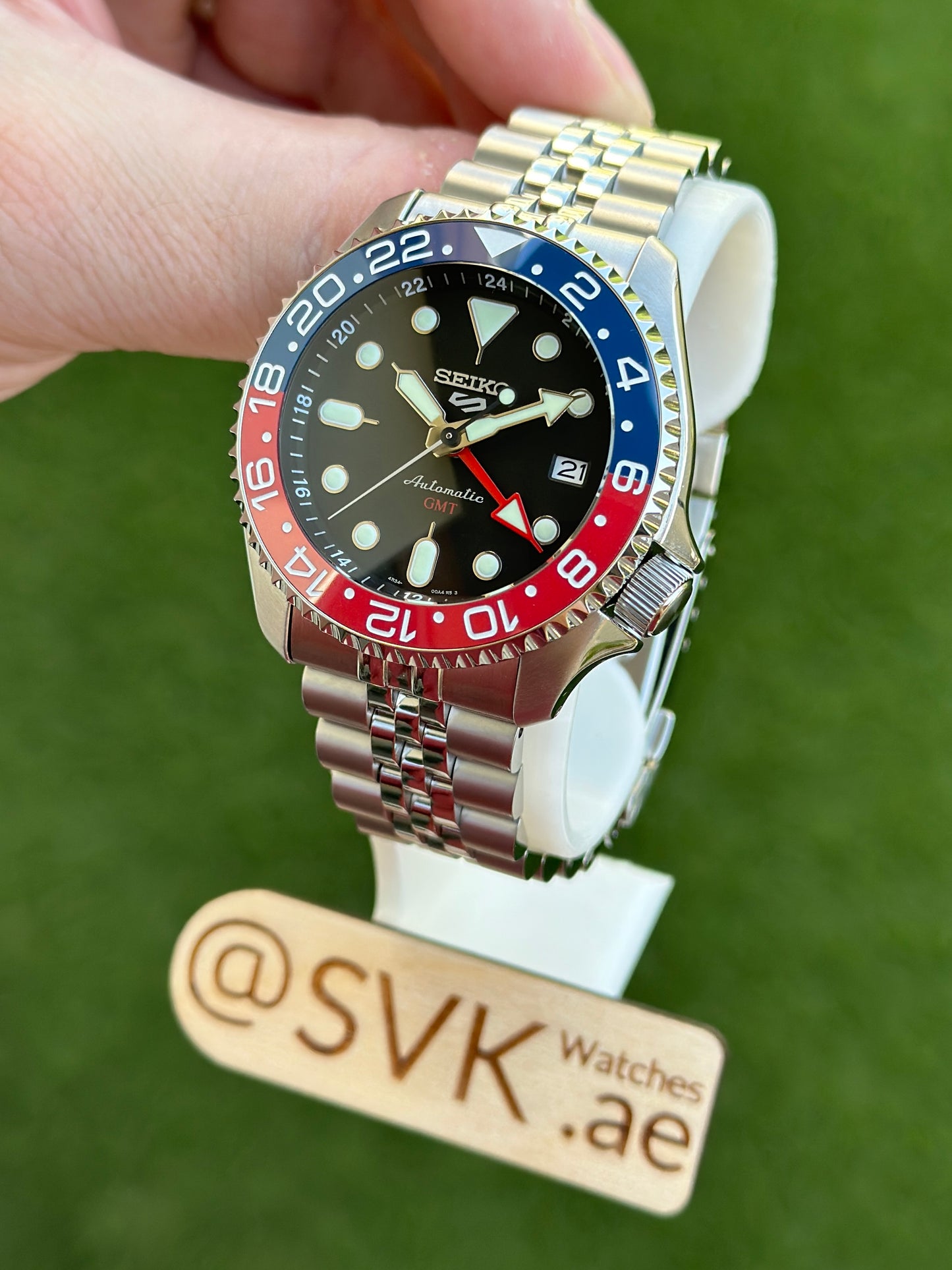 Seiko SSK001 PEPSI GMT (Double Dome)