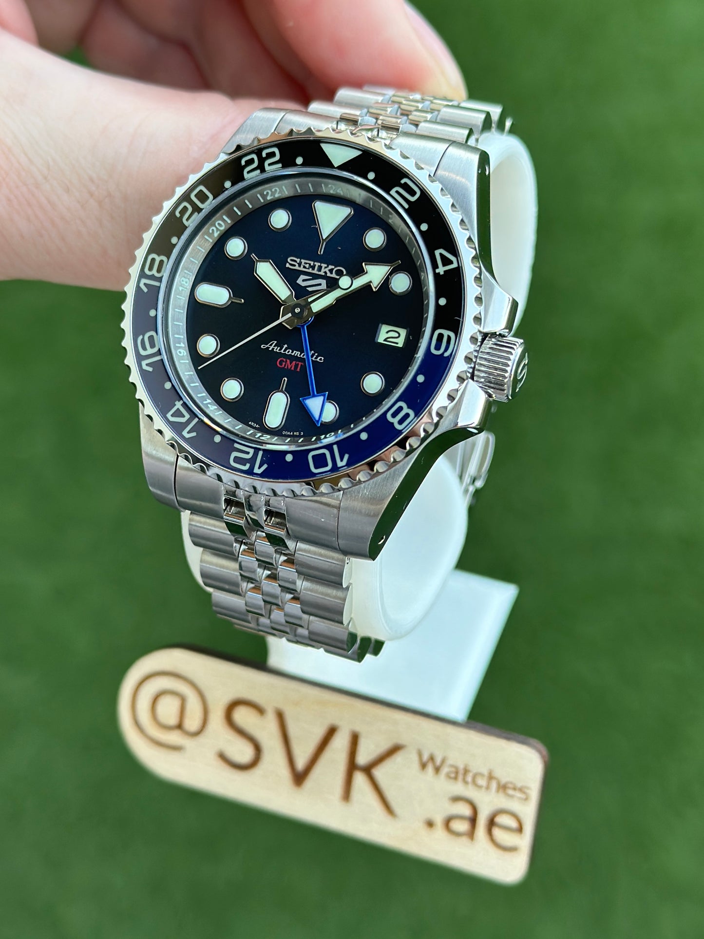 Seiko SSK003 Lume Monster Batman - Slim Sub Case (Built to Order)
