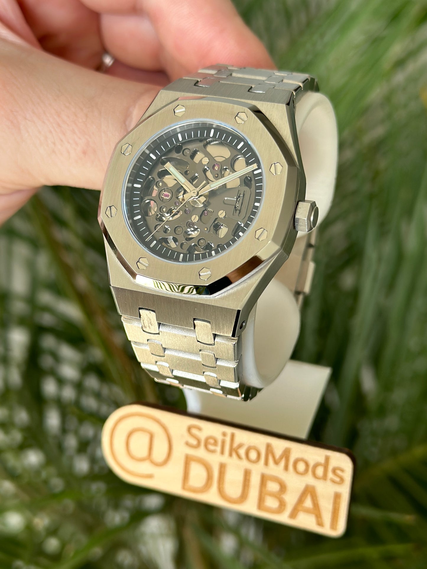 NH72 Seiko-Oak Skeleton 39mm