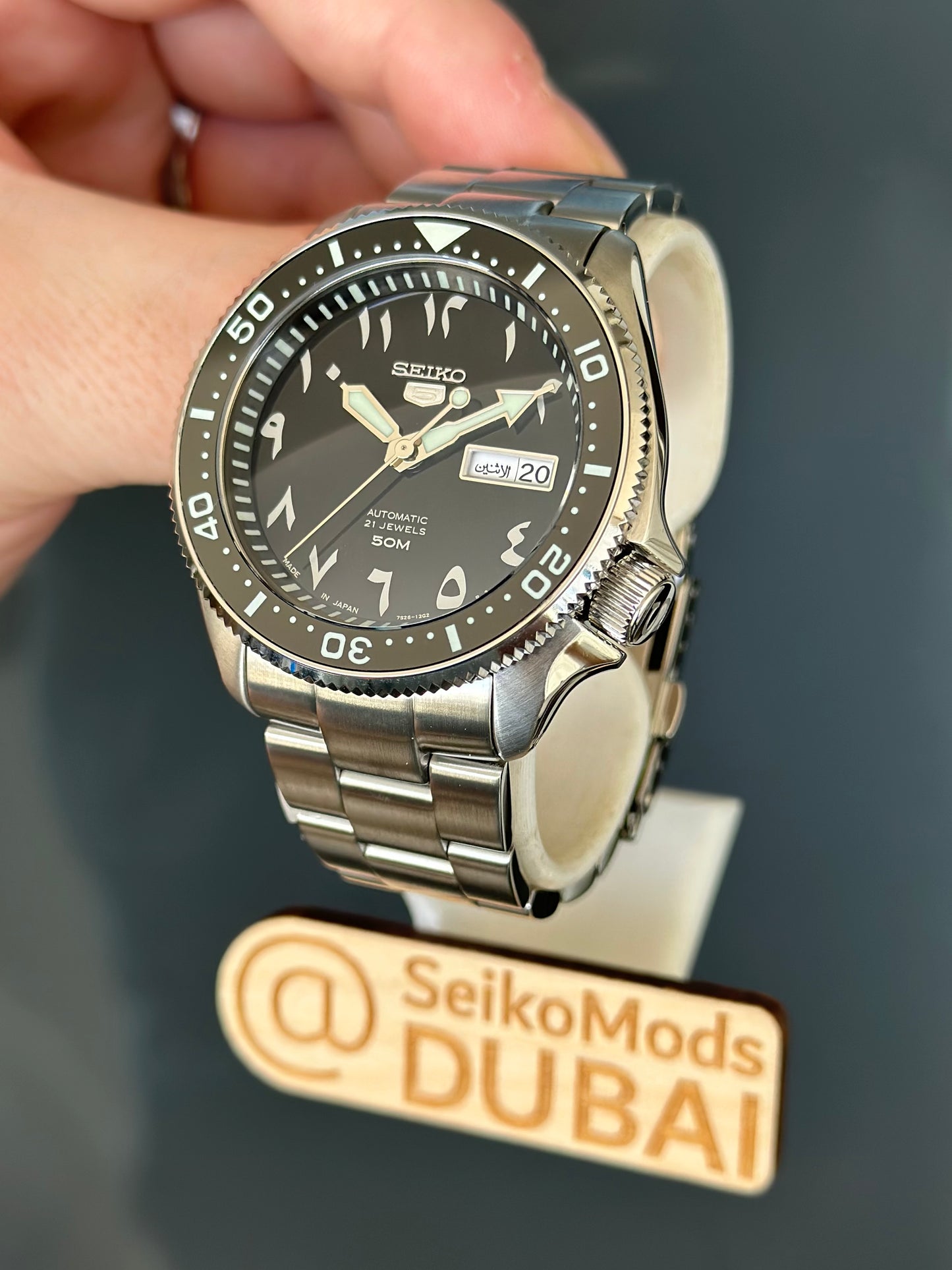 SNKP21 Arabic SKX Lumed (Built to Order)