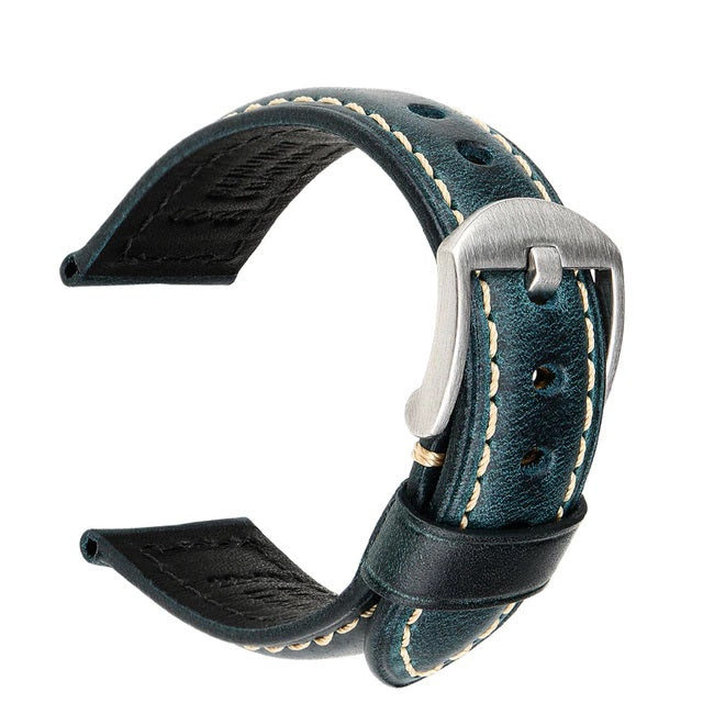 Italian Contrast leather Strap