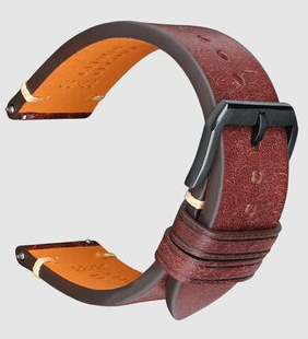 High-End Italian Pueblo Leather Strap