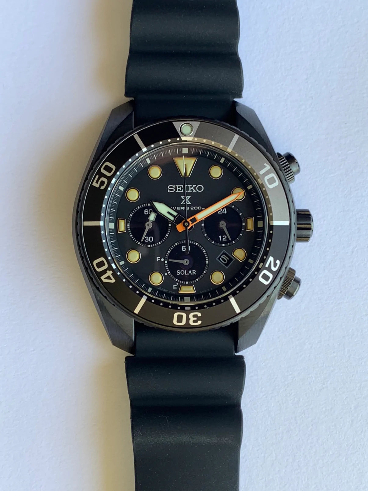 Seiko Black Series LE Solar Chrono - SSC761J1