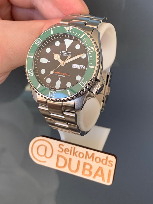 SKX007 Kermit on Bracelet (Built to Order)