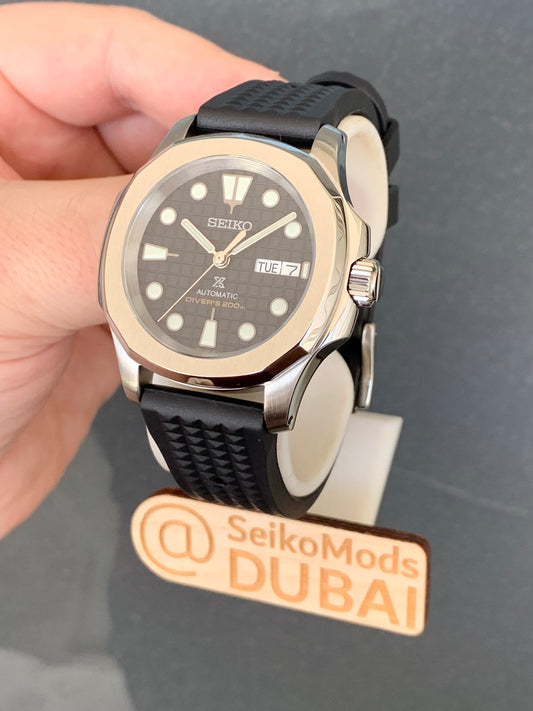 Seiko-Naut Black Dial (Built to Order)
