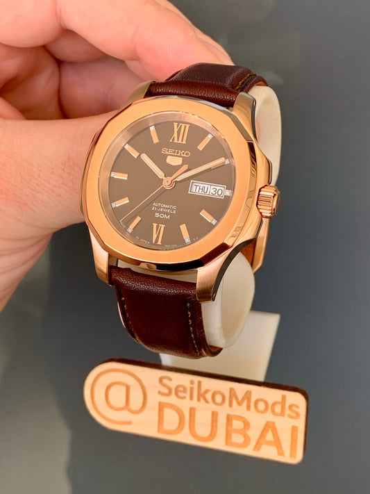 Seiko-Naut Rose Gold (Built to Order)