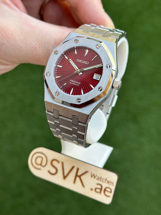 Seiko Oak Presage Red 39mm