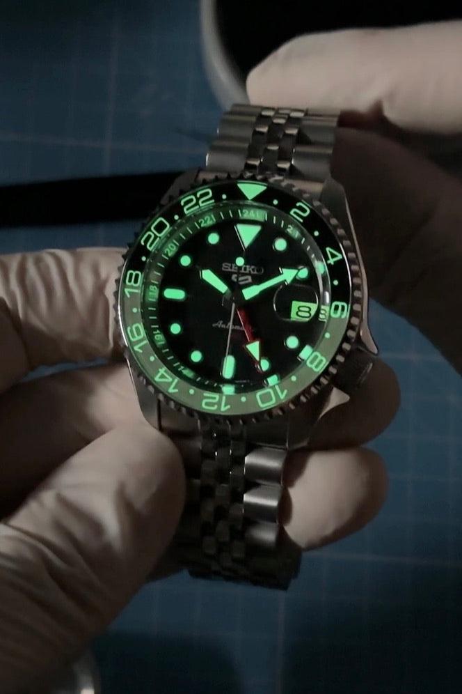 Seiko SSK001 Lume Monster Mod