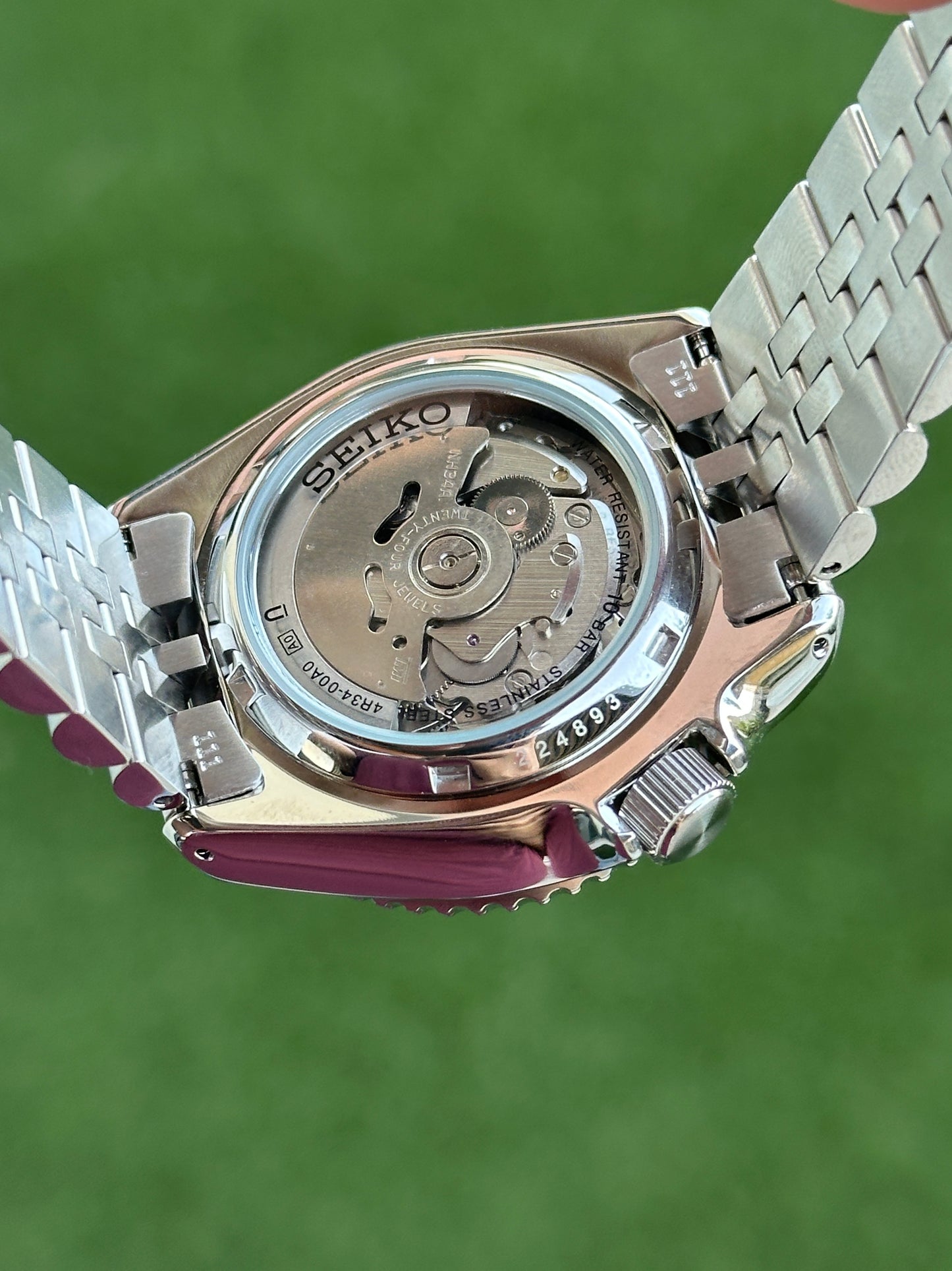 SSK001 GS Style - White Texture Dial GMT