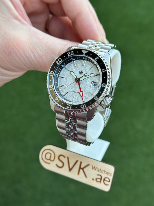 SSK001 GS Style - White Texture Dial GMT