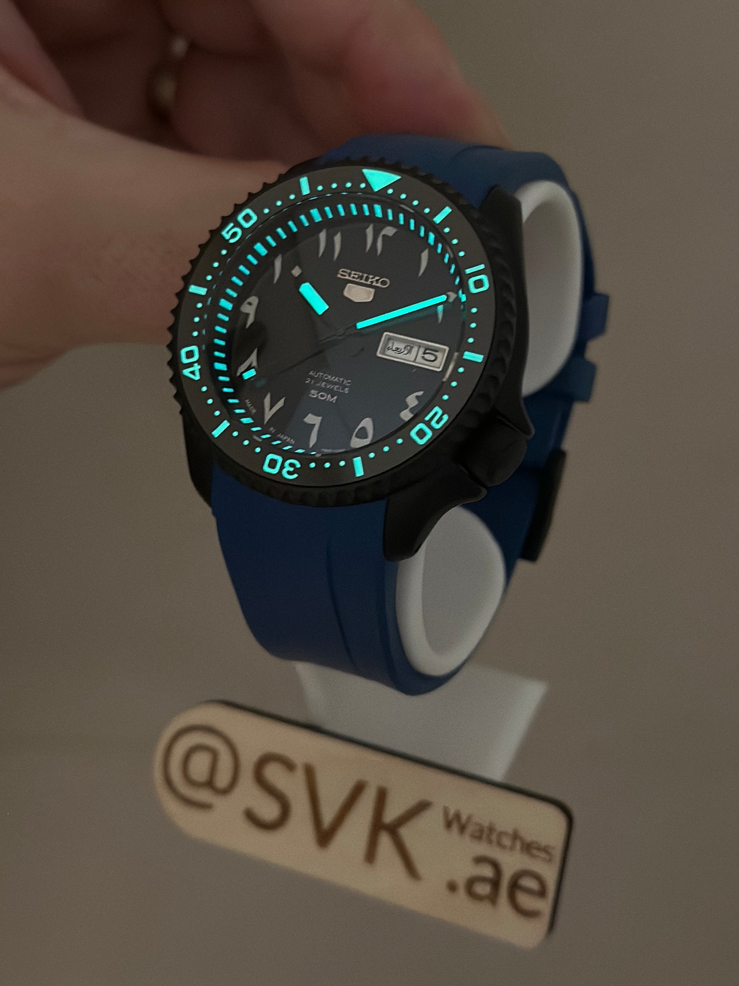 SNKP21 Arabic Black SKX (Refurbished)