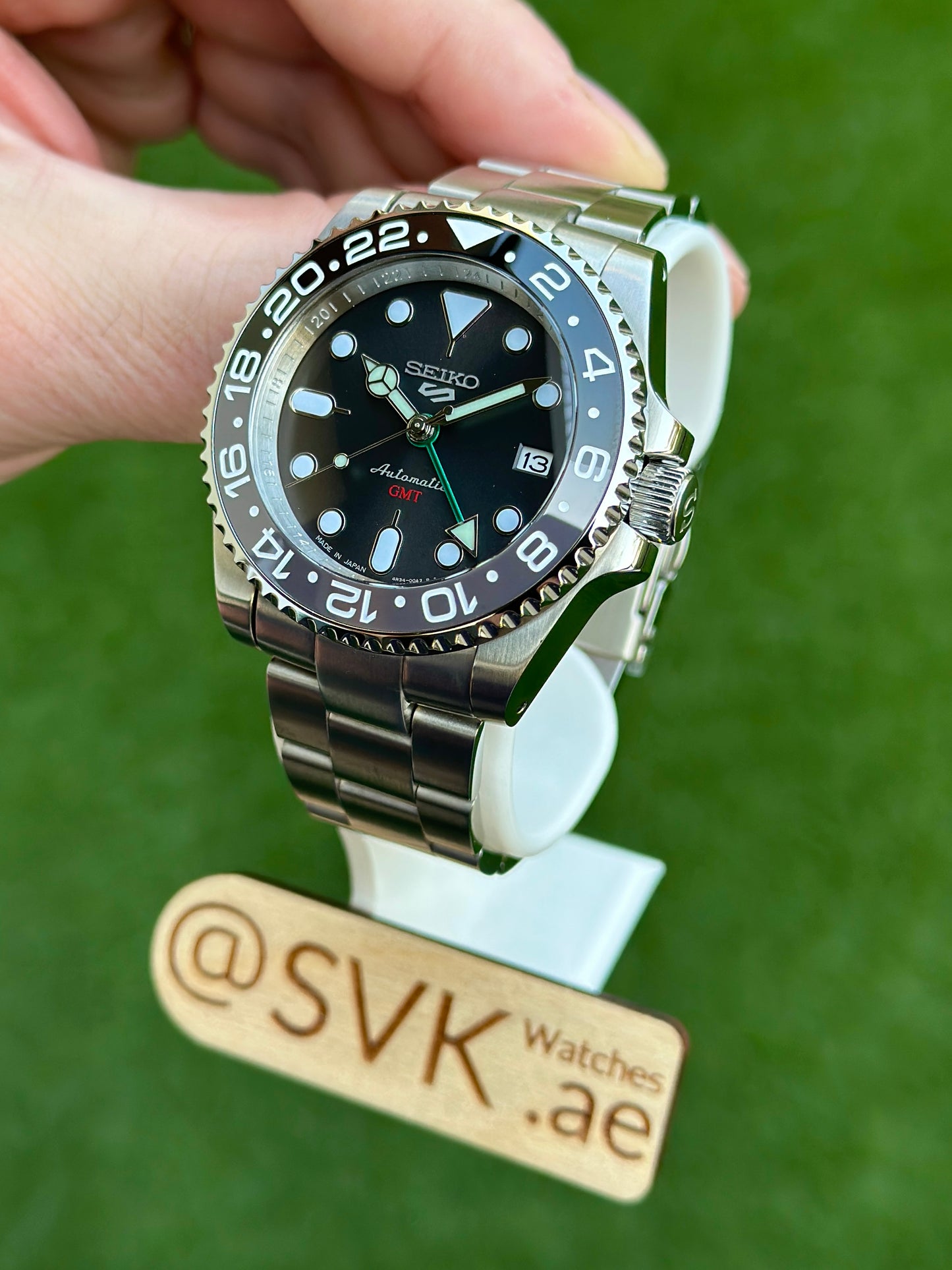 Seiko SSK019 Bruce Wayne GMT Master