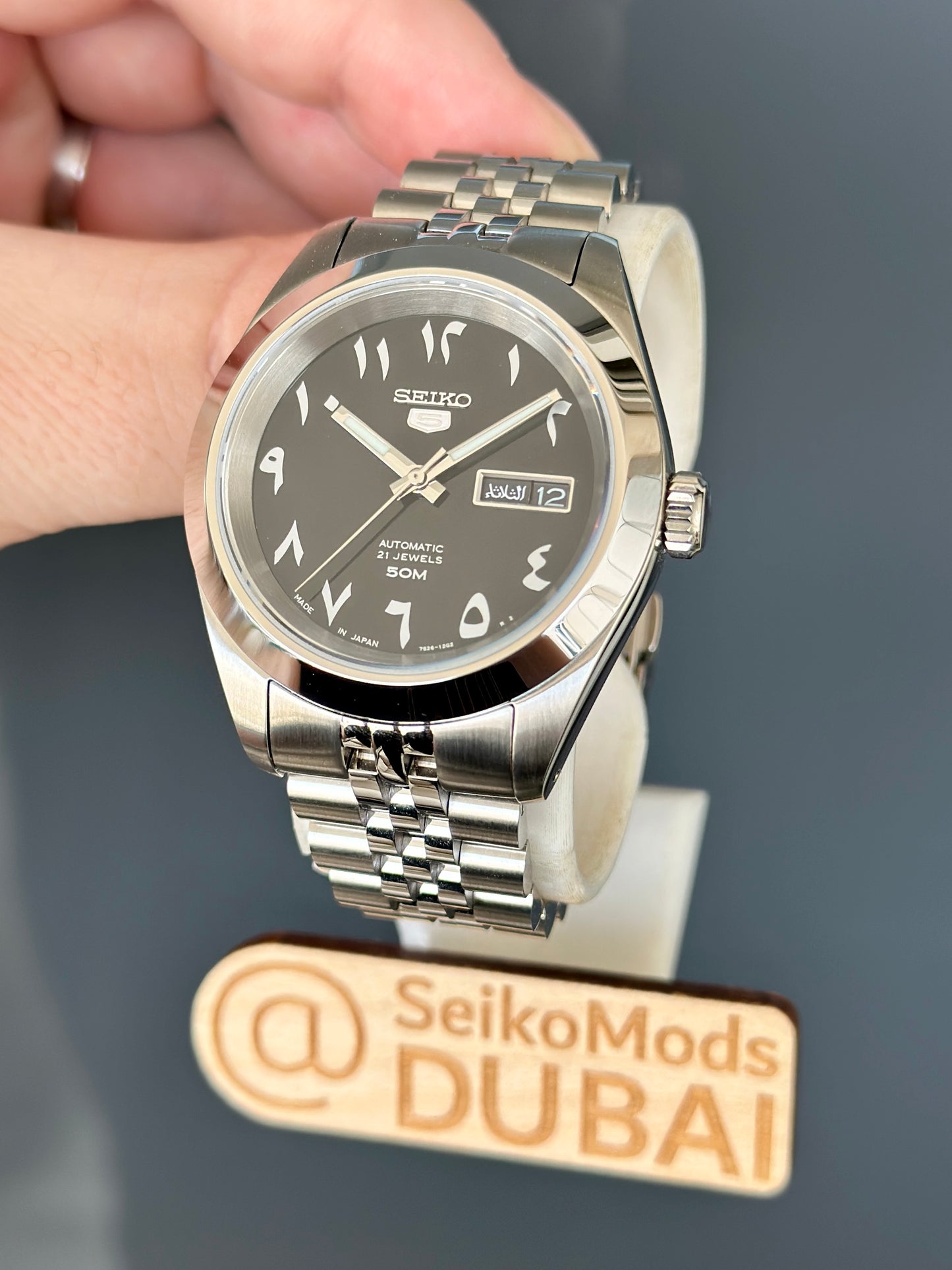 SNKP21 Arabic DateJust 40mm - Smooth Bezel