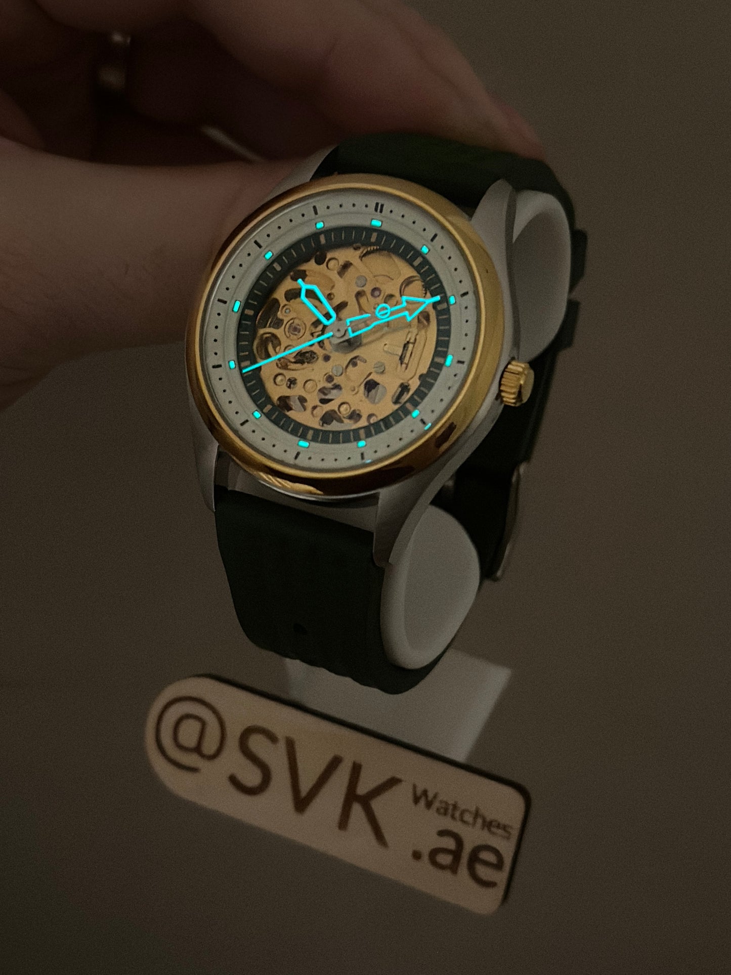 SNKP21 Two-Tone Skeleton Green