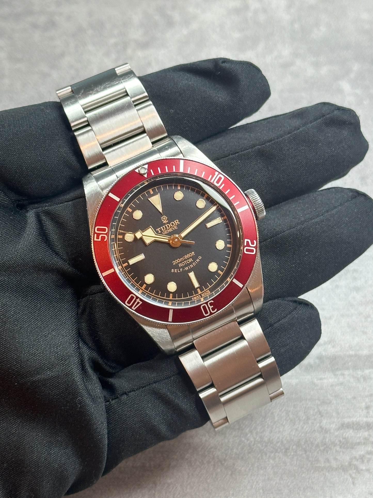 Tudor Black Bay ETA "Smiley" - 79220R