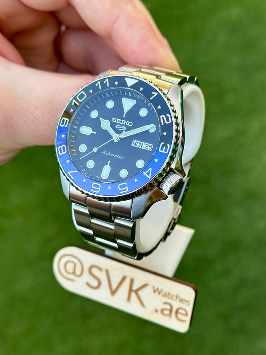 Seiko SRPD55 Batman Mod
