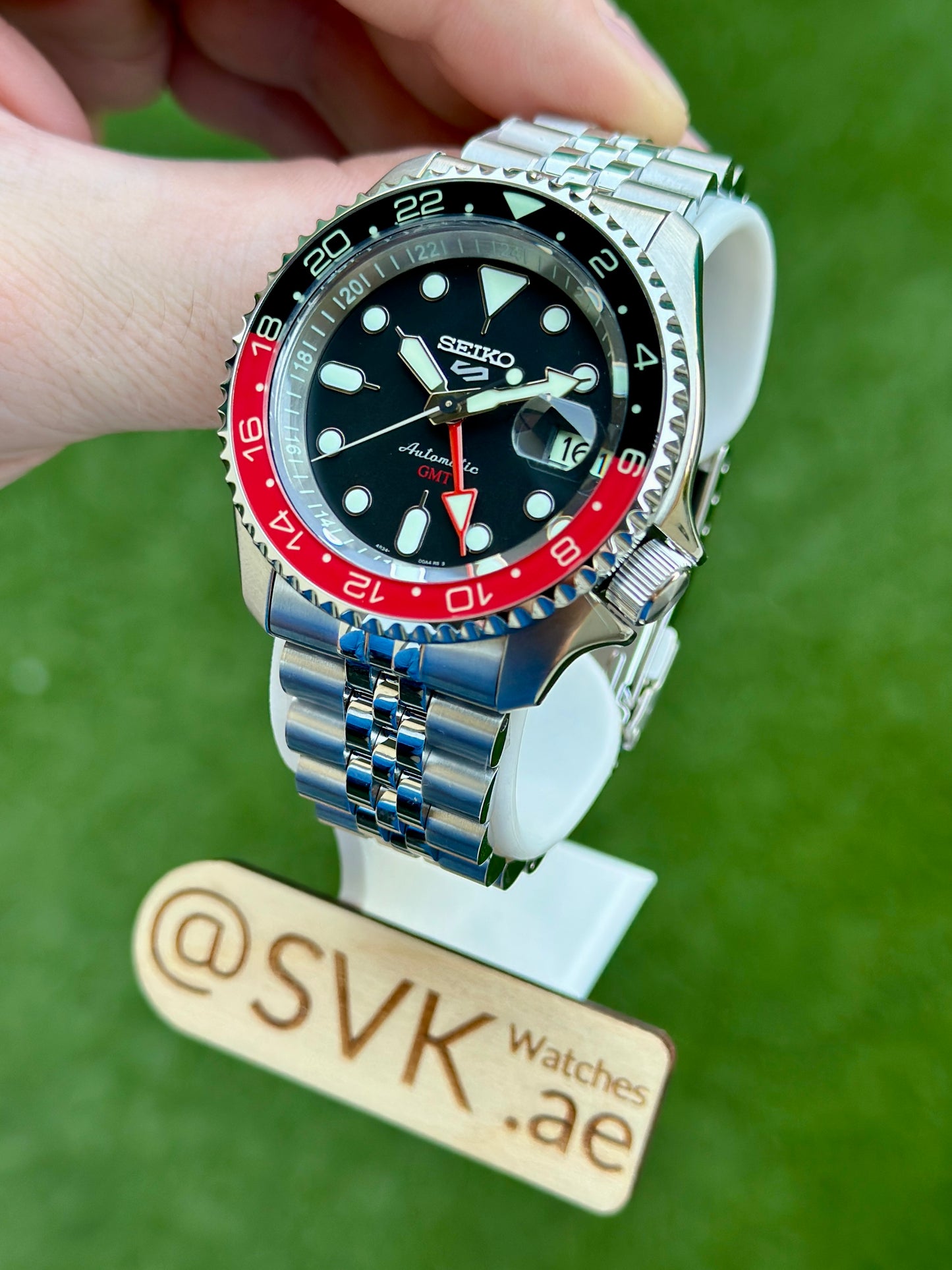 Seiko SSK001 Lume Monster Coke GMT
