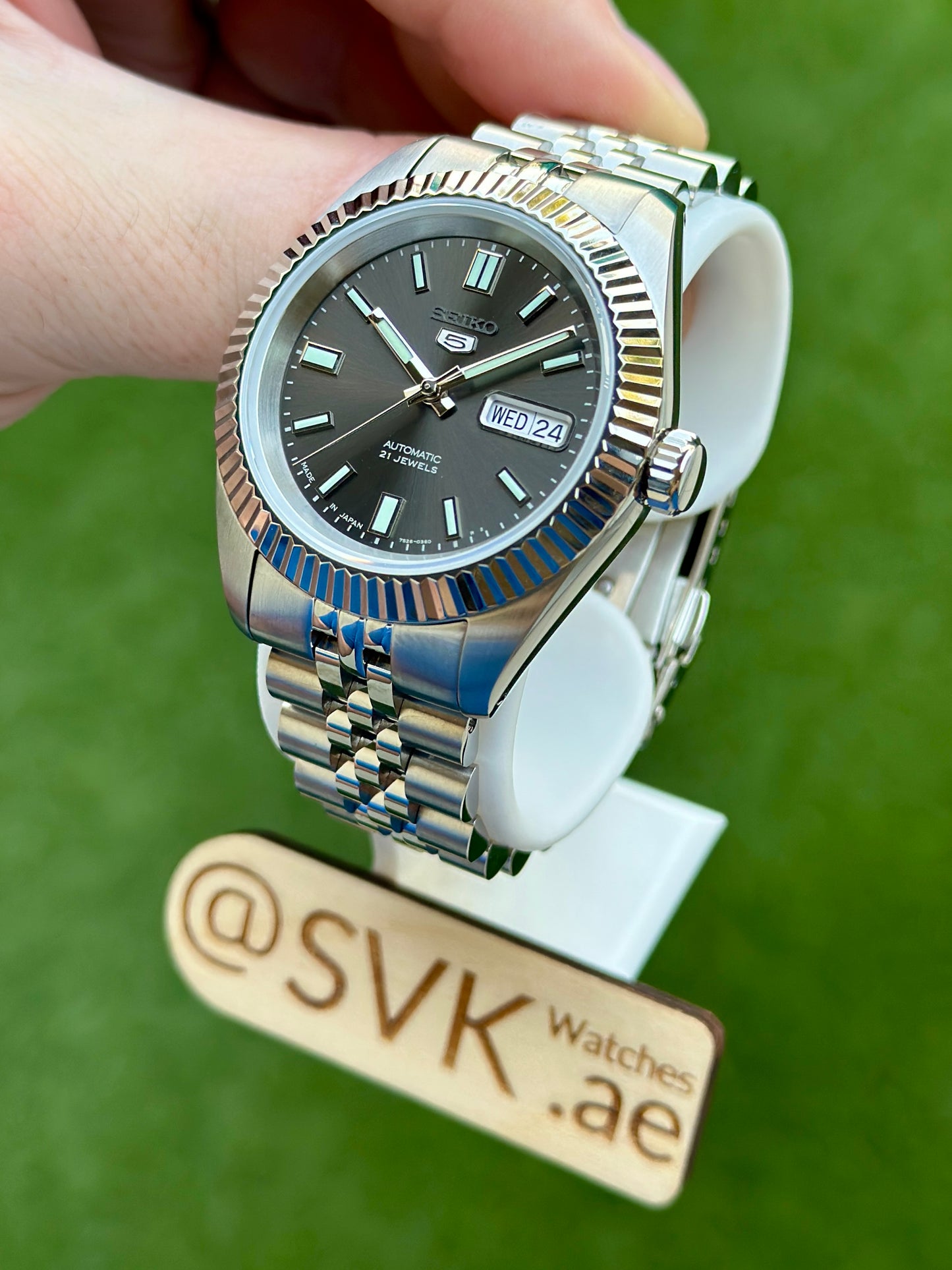 Seiko SNXS79 Datejust Mod 40mm