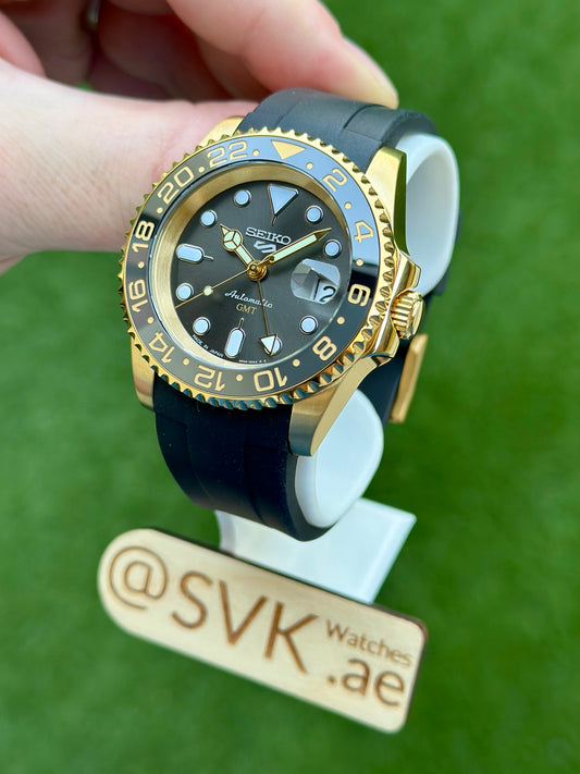 Seiko SSK021 Guinness Gold GMT