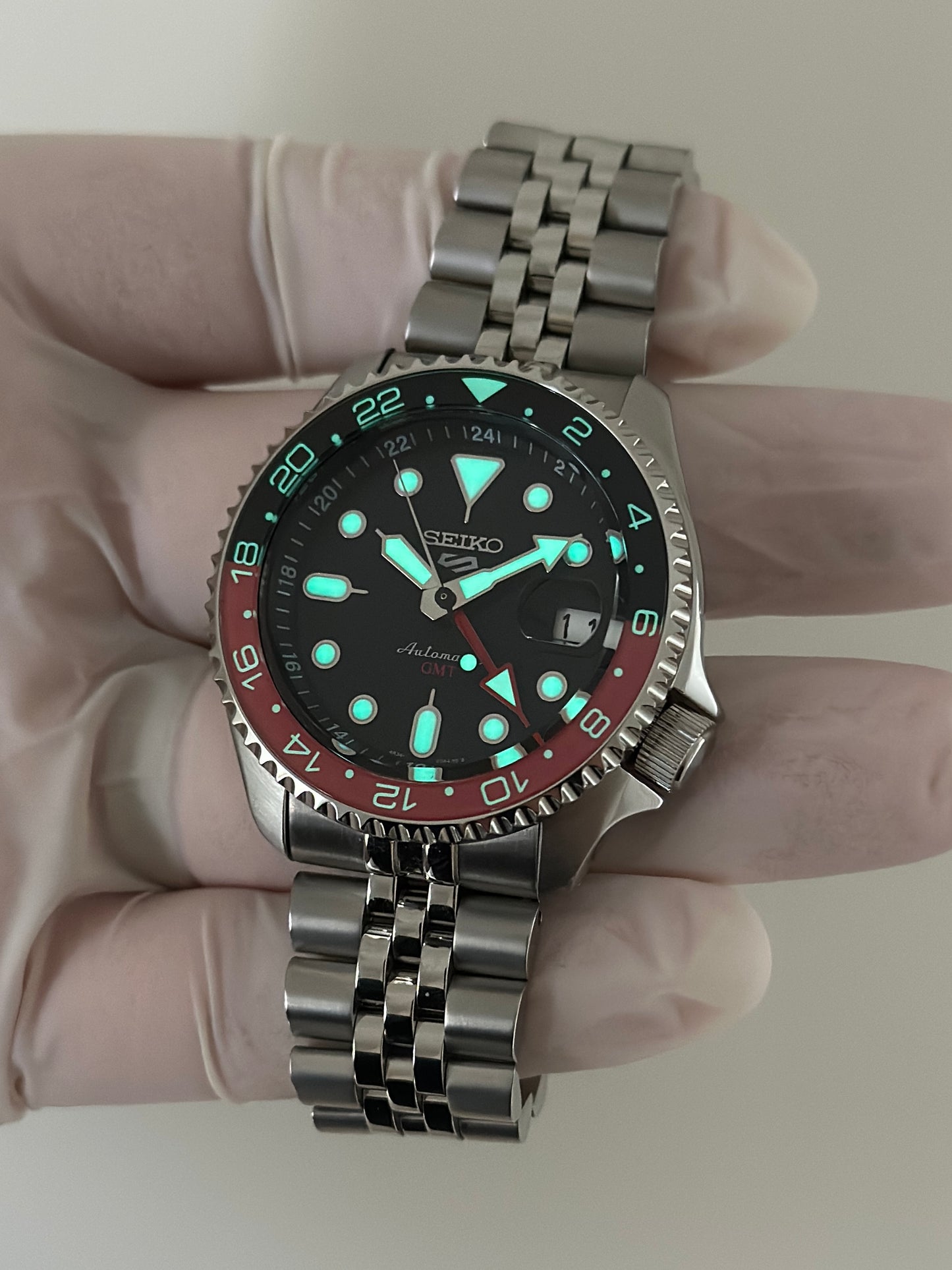 Seiko SSK001 Lumed Coke GMT (Refurbished)