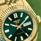 Seiko SRPL57 Green & Gold Datejust 40mm (Refurbished)