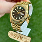 Seiko SRPL57 Green & Gold Datejust 40mm (Refurbished)