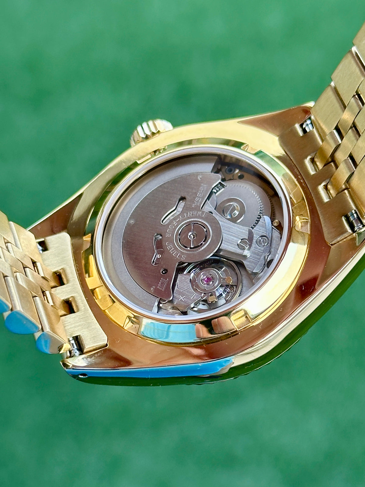 Seiko SRPL57 Green & Gold Datejust 40mm (Refurbished)