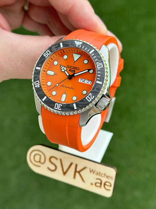 Seiko SRPD59 Carbon Orange 42mm