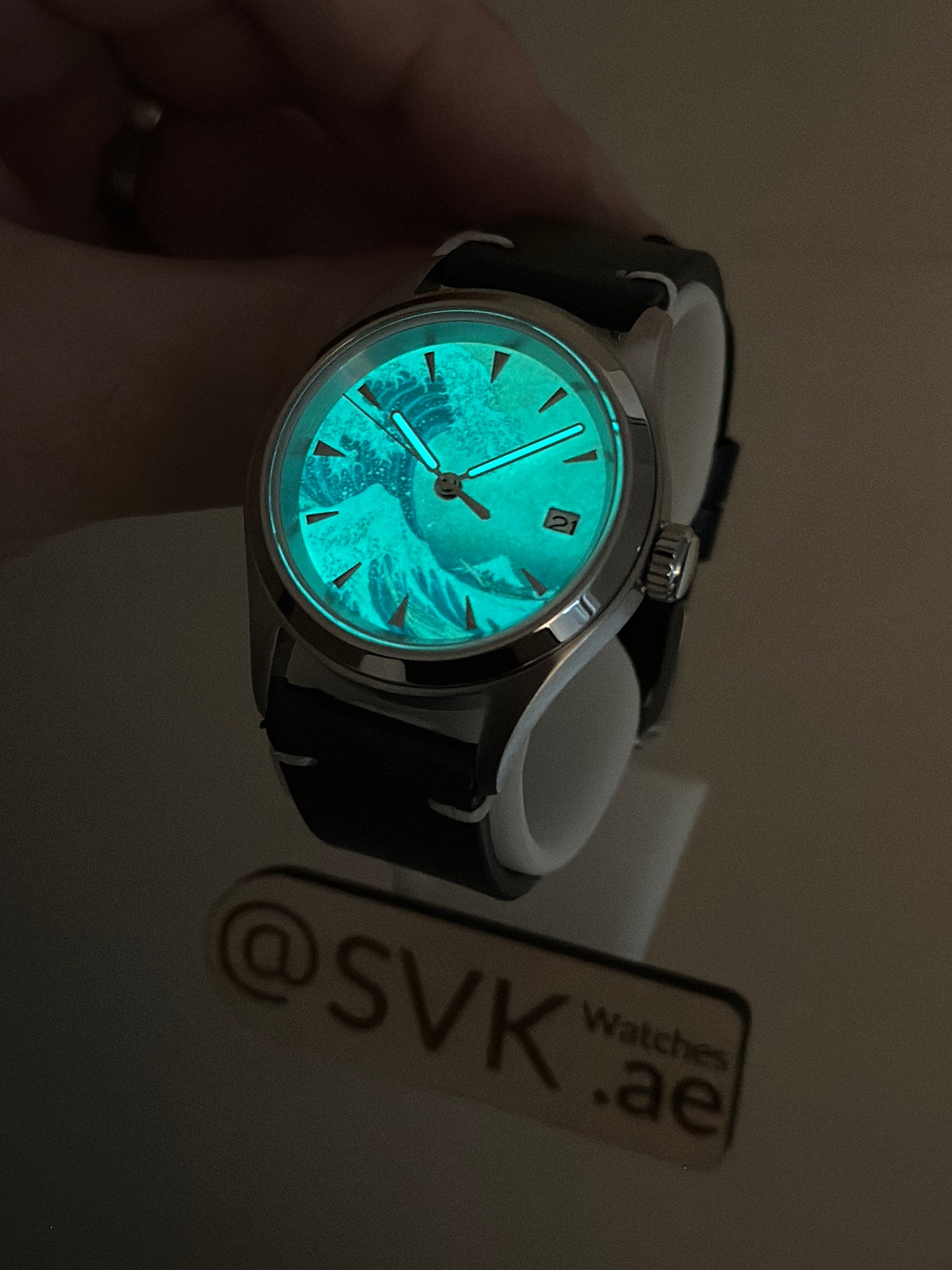 The Great Wave (Lumed Dial) 38mm