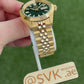 Seiko SRPL57 Green & Gold Datejust 40mm (Refurbished)