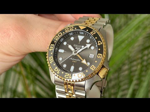 セイコー 14kt Seiko SSK021 Two-Tone Guinness GMT (Built to Order) – SVK